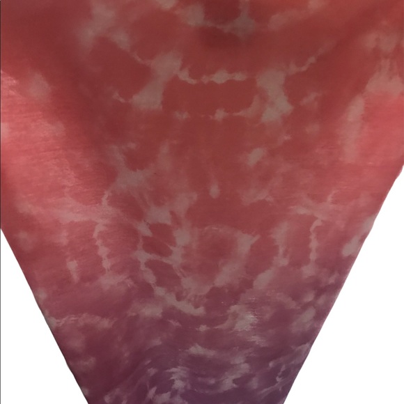 White Stag PINK/PURPLE Tie Dye top with Zebras SIZE XXL (20) - Picture 4 of 5